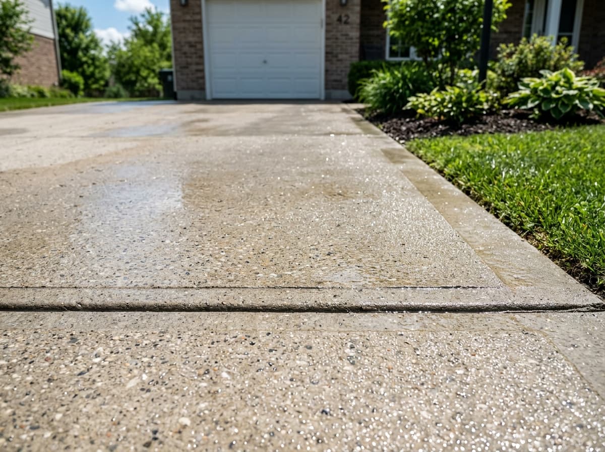 After DRIVEWAY CLEANING